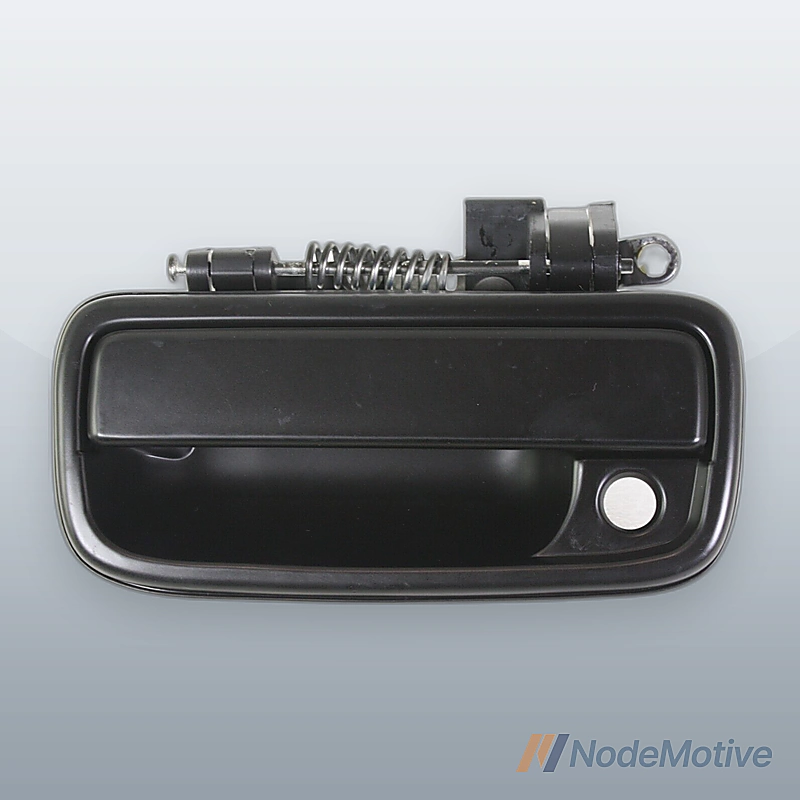 Exterior Door Handle For 1995-2004 Toyota Tacoma Smooth Black with Keyhole