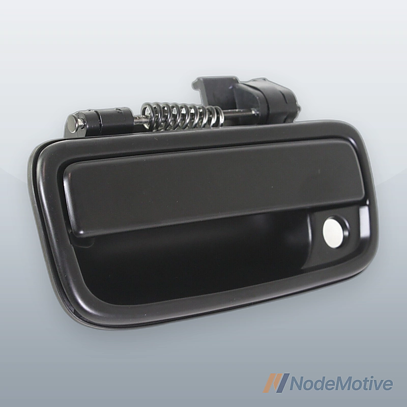 Exterior Door Handle For 1995-2004 Toyota Tacoma Smooth Black with Keyhole