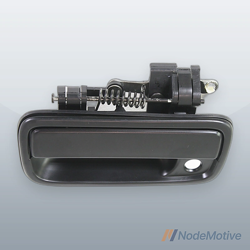 Exterior Door Handle For 1995-2004 Toyota Tacoma Smooth Black with Keyhole