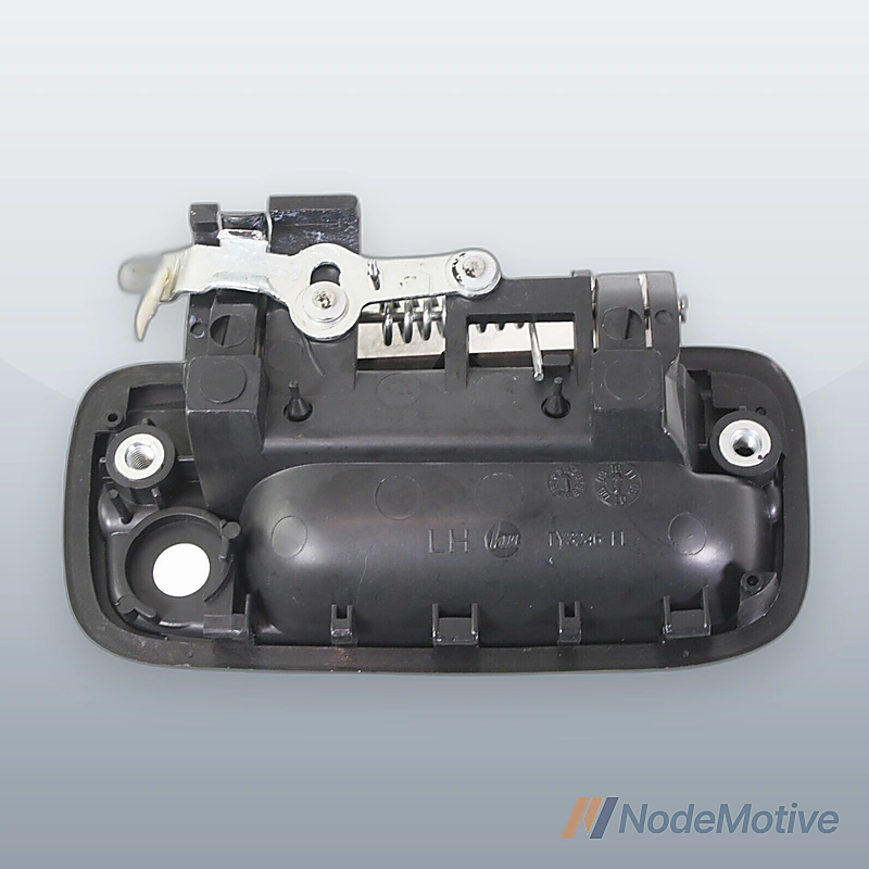 Exterior Door Handle For 1995-2004 Toyota Tacoma Smooth Black with Keyhole