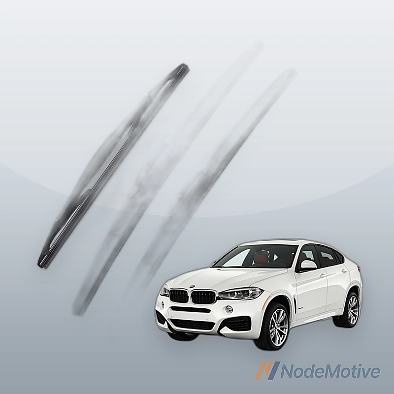 3PCS Front & Rear Windshield Window Wiper Blade for BMW F15 F85 X5 2014-2018