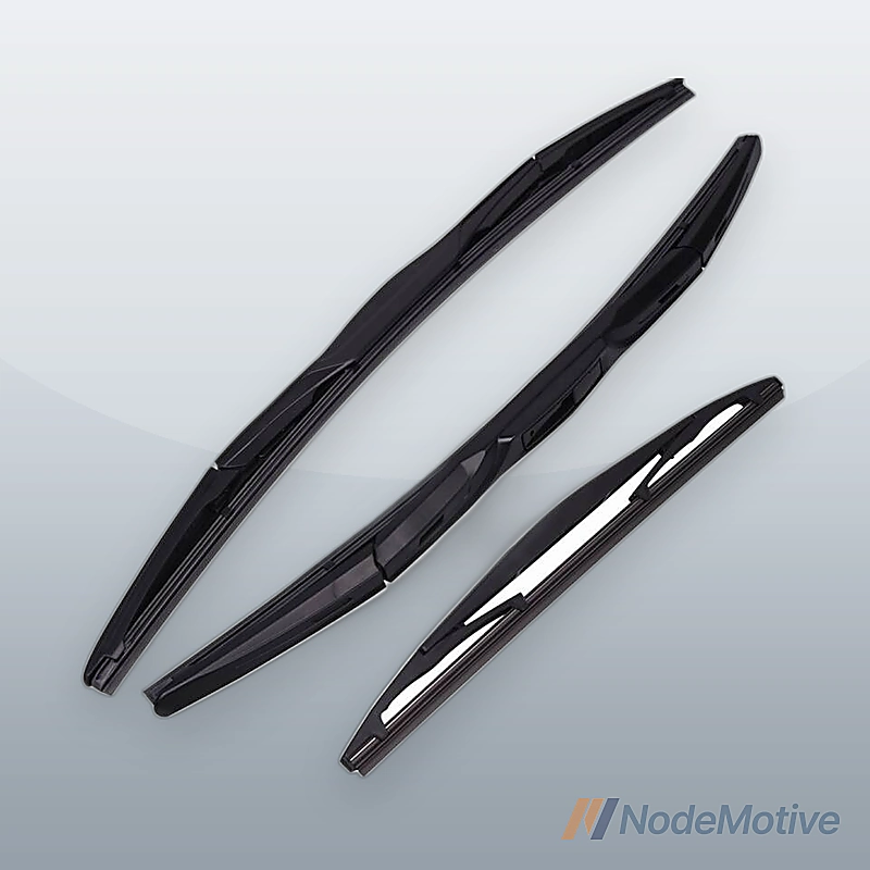3PCS Front & Rear Windshield Window Wiper Blade for BMW F15 F85 X5 2014-2018