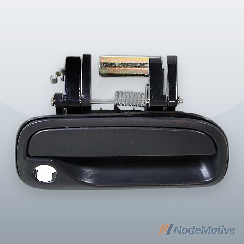 Exterior Door Handle For 2000-2006 Toyota Tundra Front Passenger Black Plastic