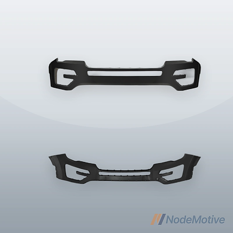 Front Bumper Plastic For 2016-2017 Ford Explorer W/O Radar Hole