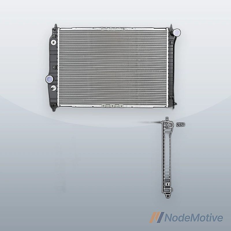Aluminium Radiator direct for 04-09 Suzuki Swift Pontiac G3Wave Wave5 Aveo5