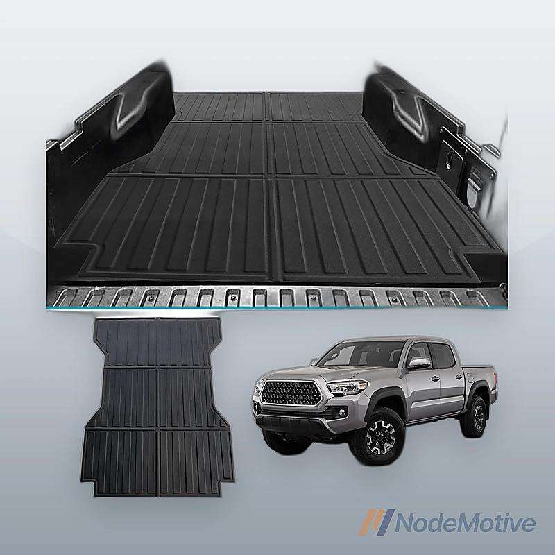 Truck Bed Mat TPE For Toyota Tacoma 2005-2023 6Ft Long Bed Models