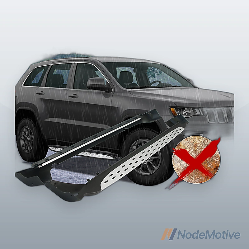 Running Boards for 2011-2021 Jeep Grand Cherokee Aluminum Side Steps Bars