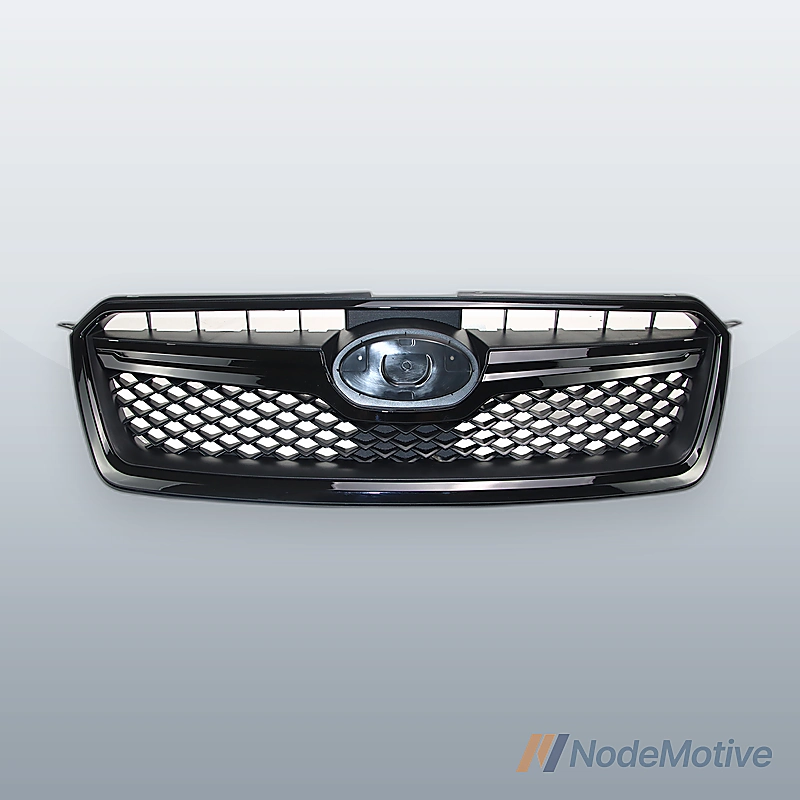 Front Grill for 2016-2017 Subaru XV Crosstrek Honeycomb Gloss Black