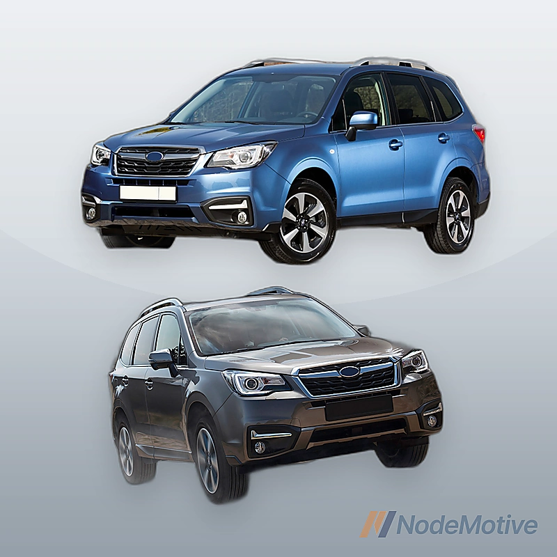 Front Grill for 2014-2018 Subaru Forester Chrome Mould Mesh