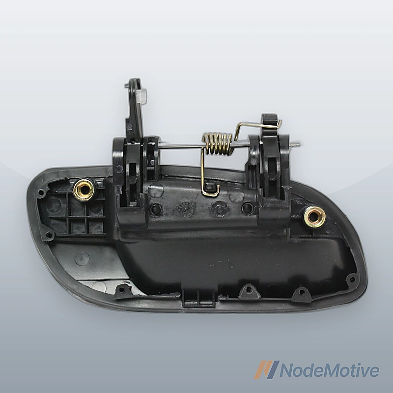 Exterior Door Handle For 2001-2006 Hyundai Elantra Rear LH Smooth Black Plastic