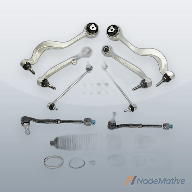 10Pcs New Front Suspension Steering Kit Boot for BMW E60 525i 530i 528i 530i M5