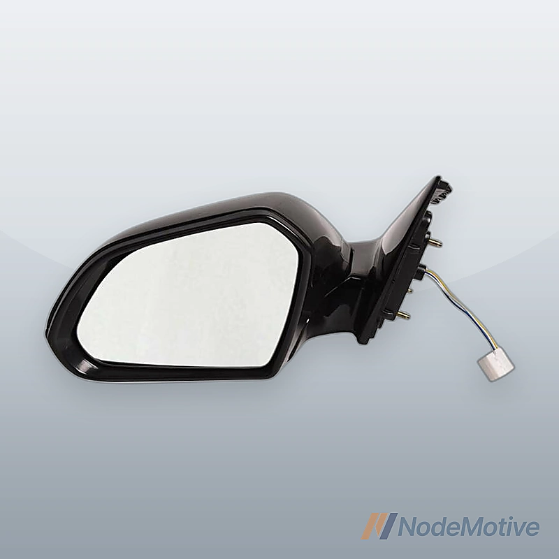 Side Mirror For 2015-2018 Front Side Heated Glossy Black