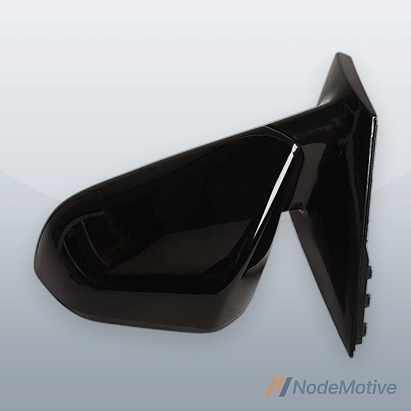 Side Mirror For 2015-2018 Front Side Heated Glossy Black