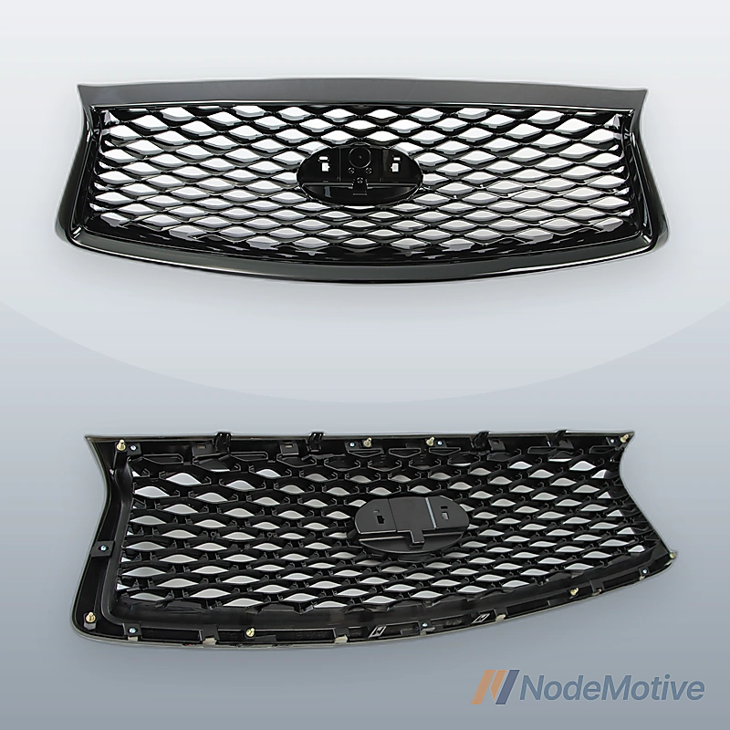 Front Grill for 2018-2023 INFINITI Q50 Only Fits Model Without Sensors