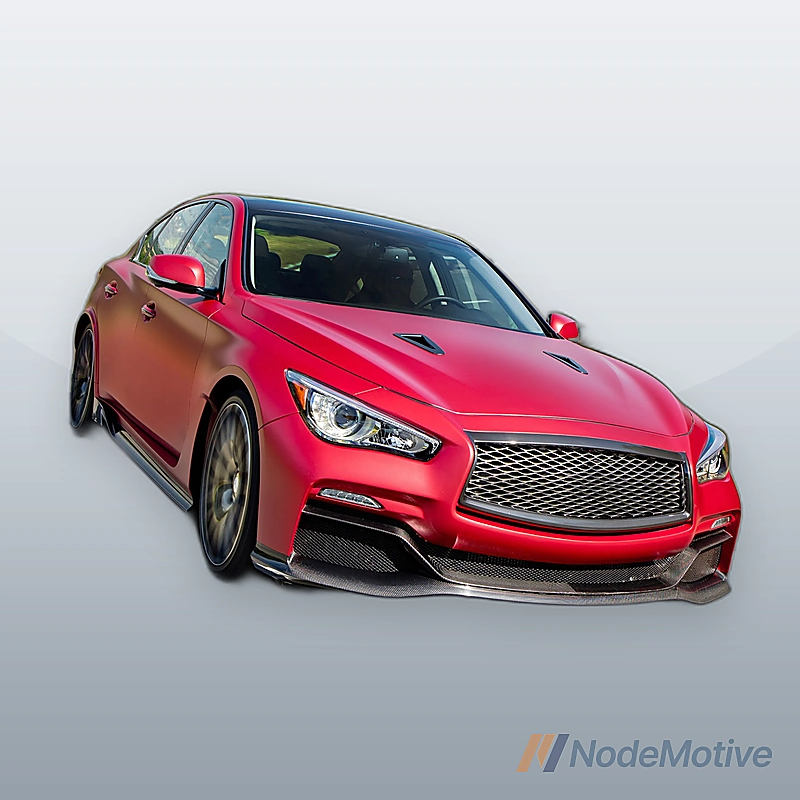 Front Grill for 2018-2023 INFINITI Q50 Only Fits Model Without Sensors