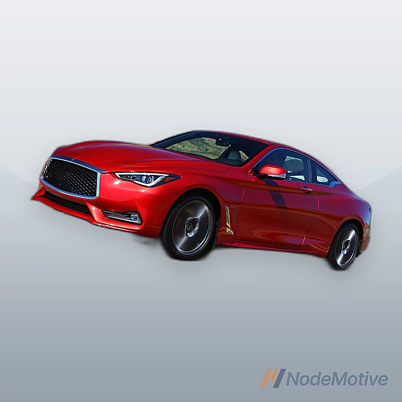 Front Grill for 2018-2023 INFINITI Q50 Only Fits Model Without Sensors