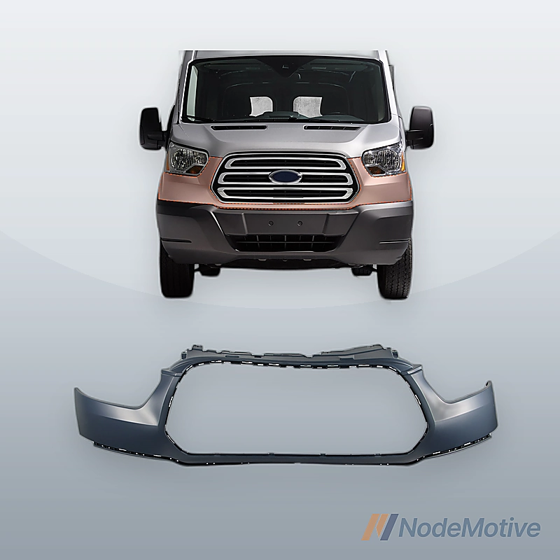 Front Bumper Plastic For 2015-2019 Transit FRONT BUMPER UPPER Black