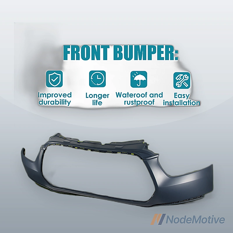 Front Bumper Plastic For 2015-2019 Transit FRONT BUMPER UPPER Black