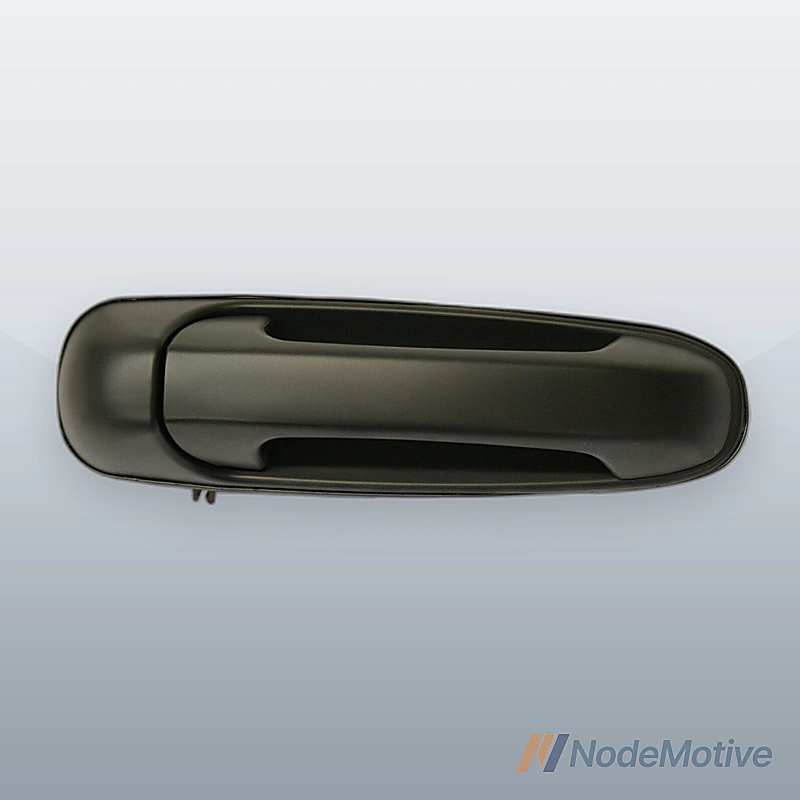 Door Handle For 1999-2004 Jeep Grand Cherokee Rear Left Smooth Black Plastic