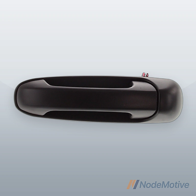 Door Handle For 1999-2004 Jeep Grand Cherokee Rear Left Smooth Black Plastic