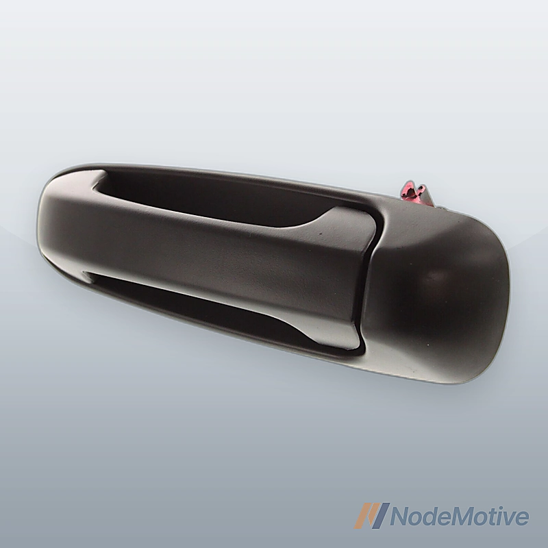 Door Handle For 1999-2004 Jeep Grand Cherokee Rear Left Smooth Black Plastic