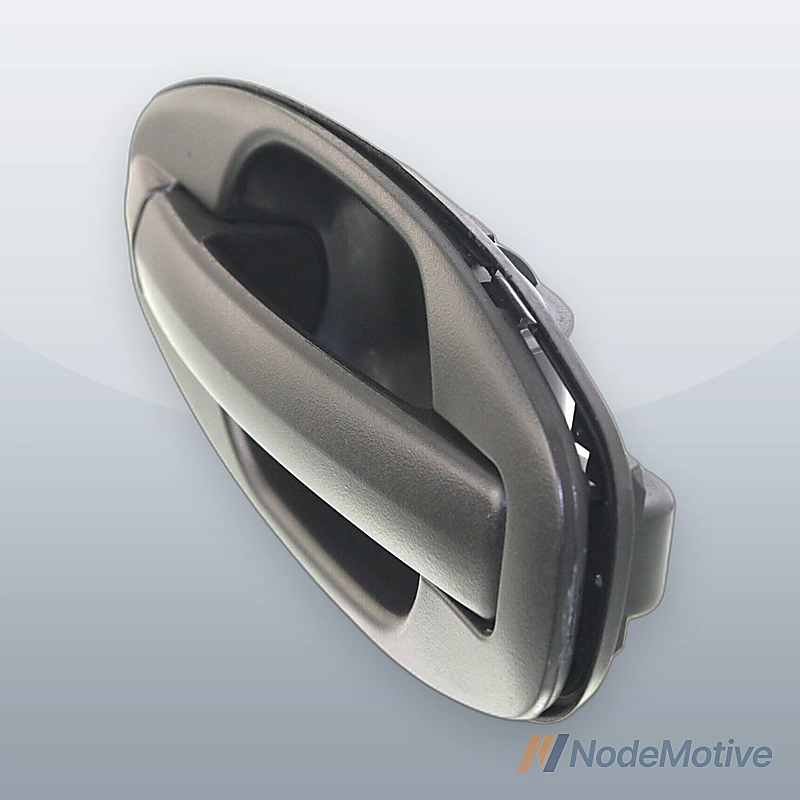 Exterior Door Handle For 2001-2006 Hyundai Santa Fe Rear Driver Black Plastic
