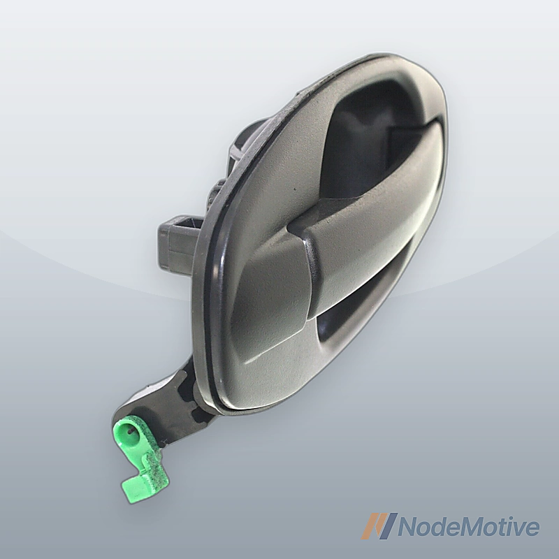 Exterior Door Handle For 2001-2006 Hyundai Santa Fe Rear Driver Black Plastic