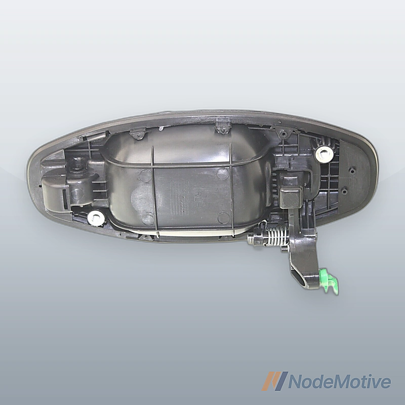 Exterior Door Handle For 2001-2006 Hyundai Santa Fe Rear Driver Black Plastic