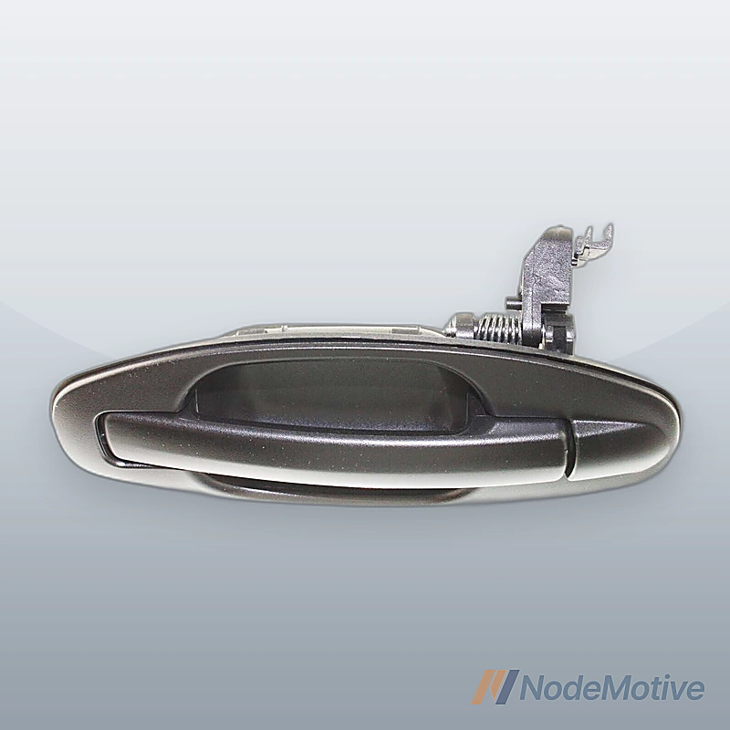 Exterior Door Handle For 2001-2006 Hyundai Santa Fe Rear Driver Black Plastic