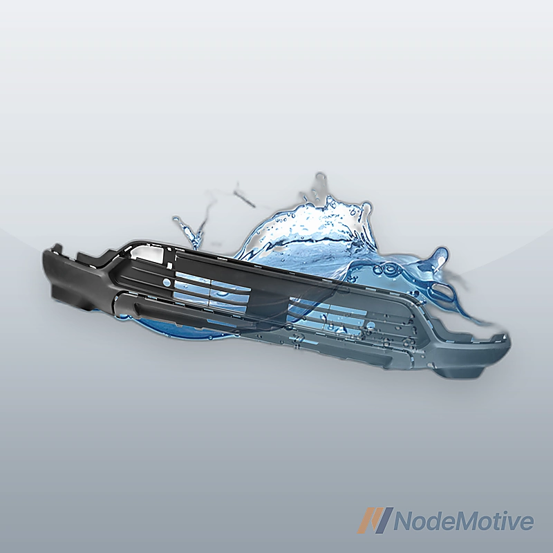 For 2020 EXPLORER FRONT BUMPER LOWER Plastic WITH TWO HOLE