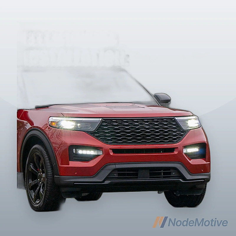 For 2020 EXPLORER FRONT BUMPER LOWER Plastic WITH TWO HOLE