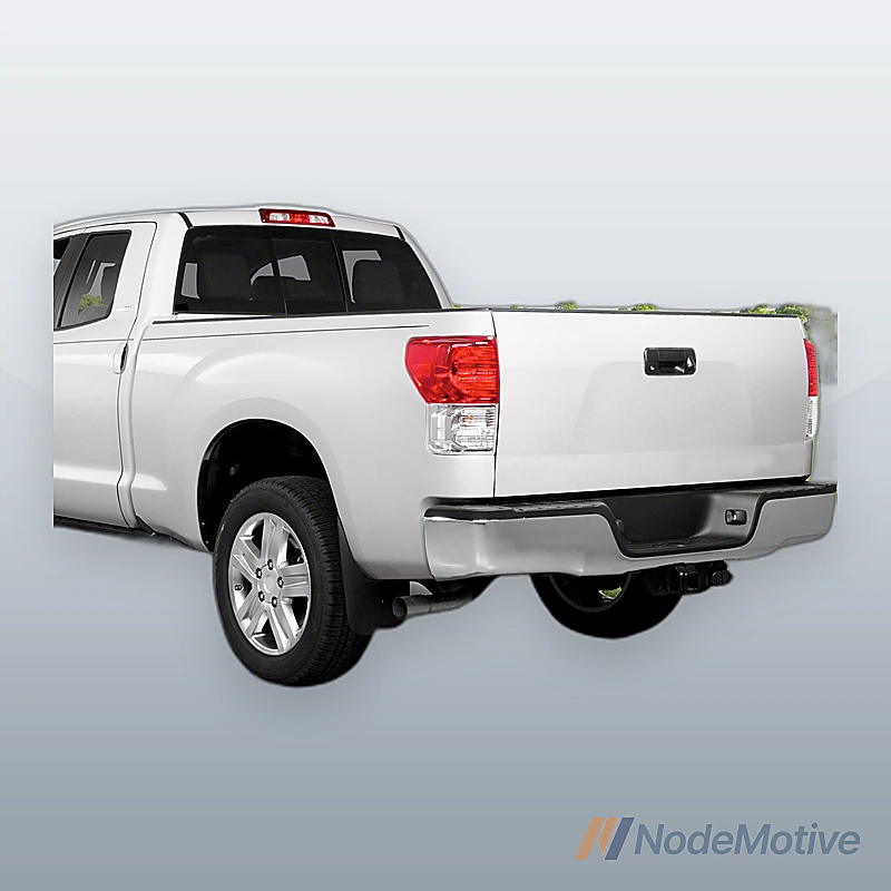 Fit For 2007-2013 Toyota Tundra Chrome Rear Step Bumper Assembly W/o Hole