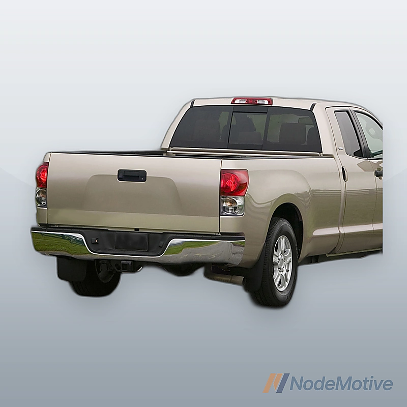 Fit For 2007-2013 Toyota Tundra Chrome Rear Step Bumper Assembly W/o Hole