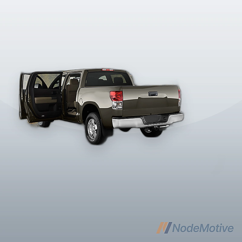 Fit For 2007-2013 Toyota Tundra Chrome Rear Step Bumper Assembly W/o Hole