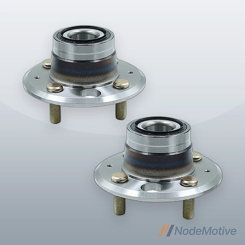 2Pcs Wheel Hub Bearings Rear For Acura Integra Honda Civic Disc Brakes NON-ABS
