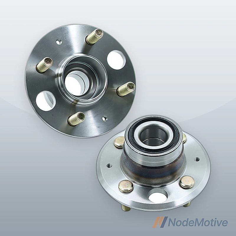 2Pcs Wheel Hub Bearings Rear For Acura Integra Honda Civic Disc Brakes NON-ABS