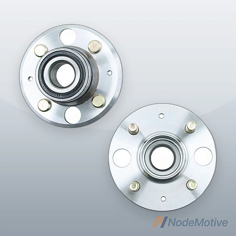 2Pcs Wheel Hub Bearings Rear For Acura Integra Honda Civic Disc Brakes NON-ABS