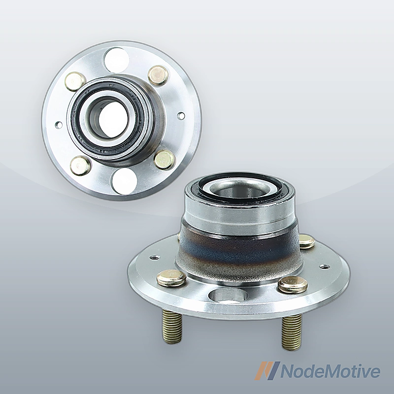 2Pcs Wheel Hub Bearings Rear For Acura Integra Honda Civic Disc Brakes NON-ABS