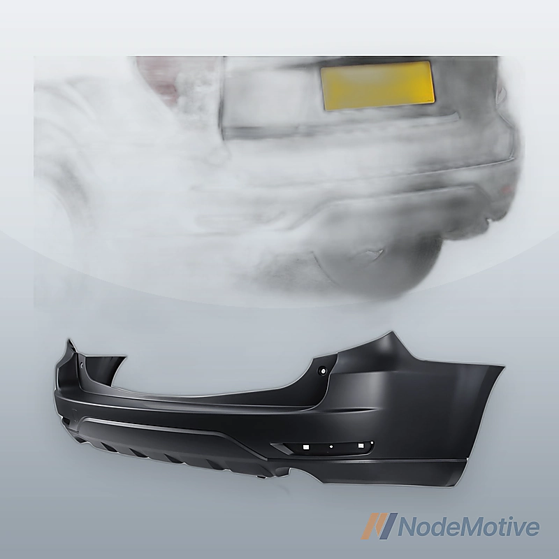 Rear Bumper Cove Plastic For 57704SC010 2009-2012 Subaru Forester Black