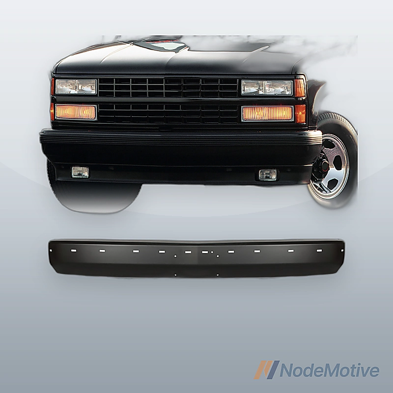 Front Bumper Steel For 88-98 Chevrolet C1500 K1500 95-00 Tahoe Black