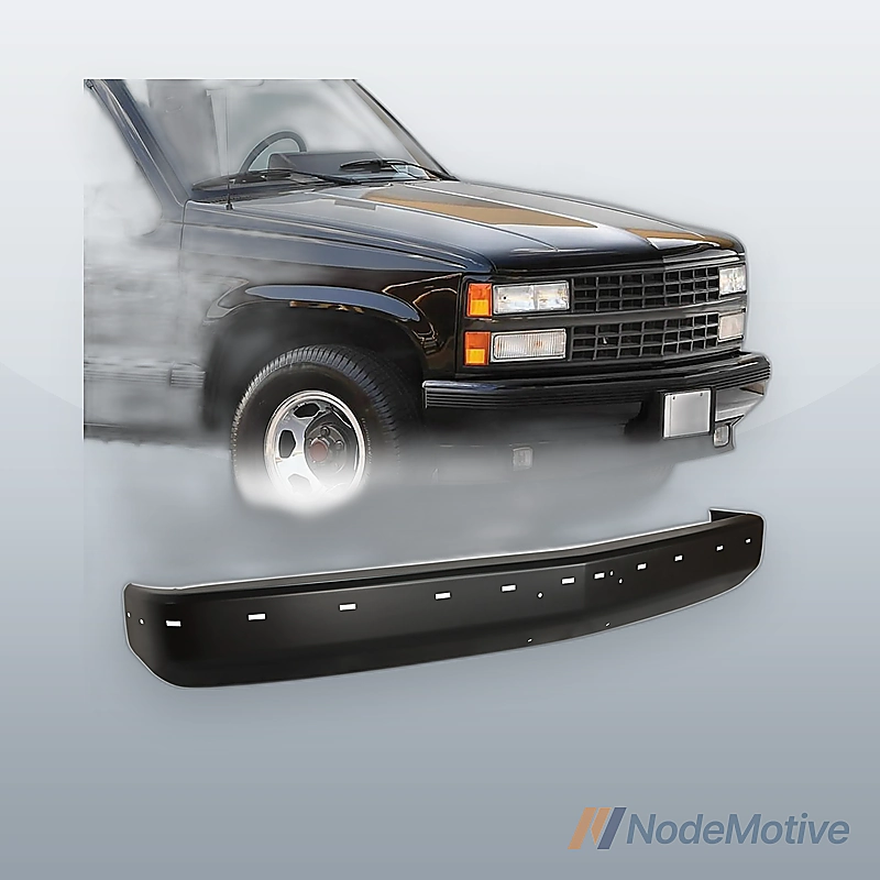 Front Bumper Steel For 88-98 Chevrolet C1500 K1500 95-00 Tahoe Black