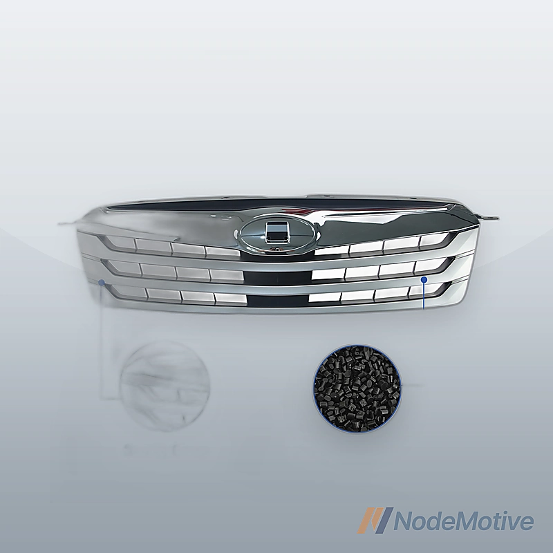 Front Grill for 2010-2012 Subaru Outback Chrome Moulding
