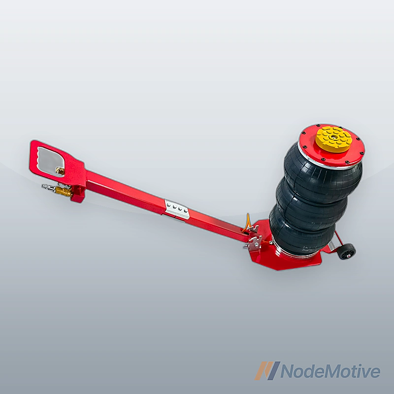 Triple Air Bag Jack 3Ton for Car 3S Fast Lift 18\" with Adjustable Long Handle