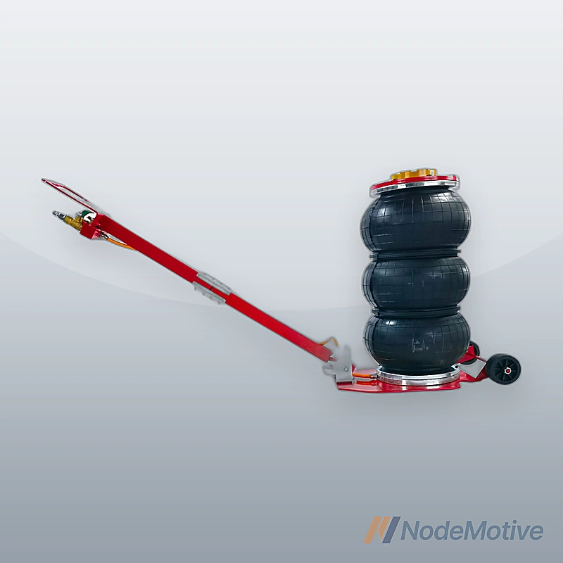 Triple Air Bag Jack 3Ton for Car 3S Fast Lift 18\" with Adjustable Long Handle
