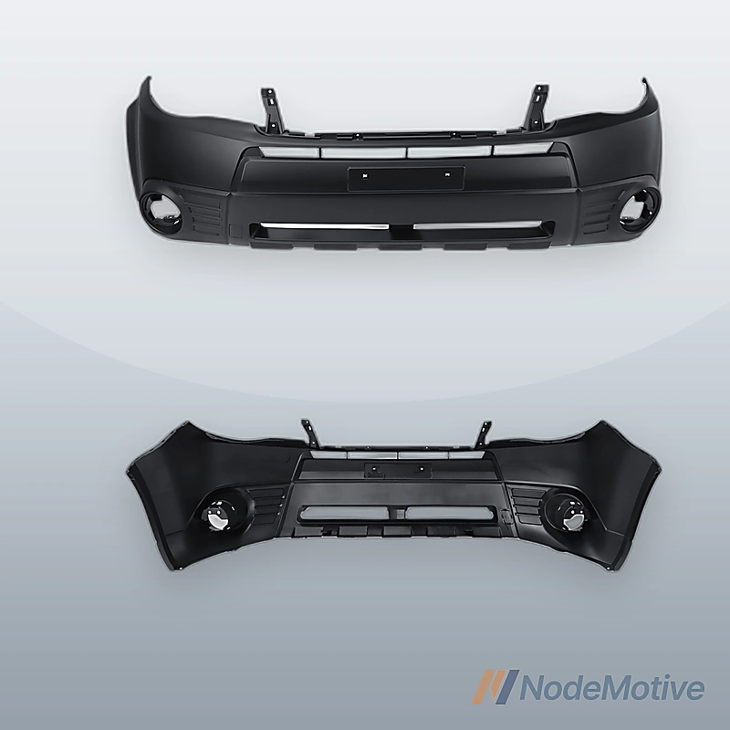 Front Bumper Cove Plastic For 2009-2012 Subaru Forester W/O Park Assist Sensor