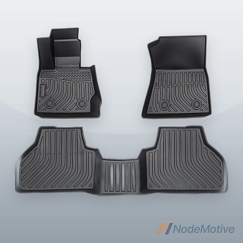 Premium Floor Mats for for BMW X3 F25 2011-2017 TPE Rubber Black 3Pcs