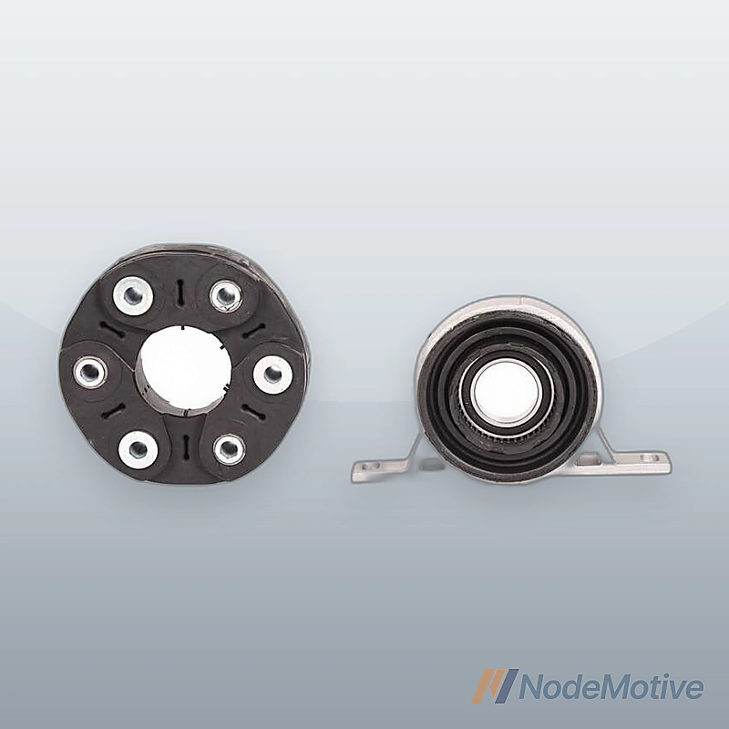 New Driveshaft Flex Disc Center Support Bearing Pair For BMW E60 E63 545i 535xi