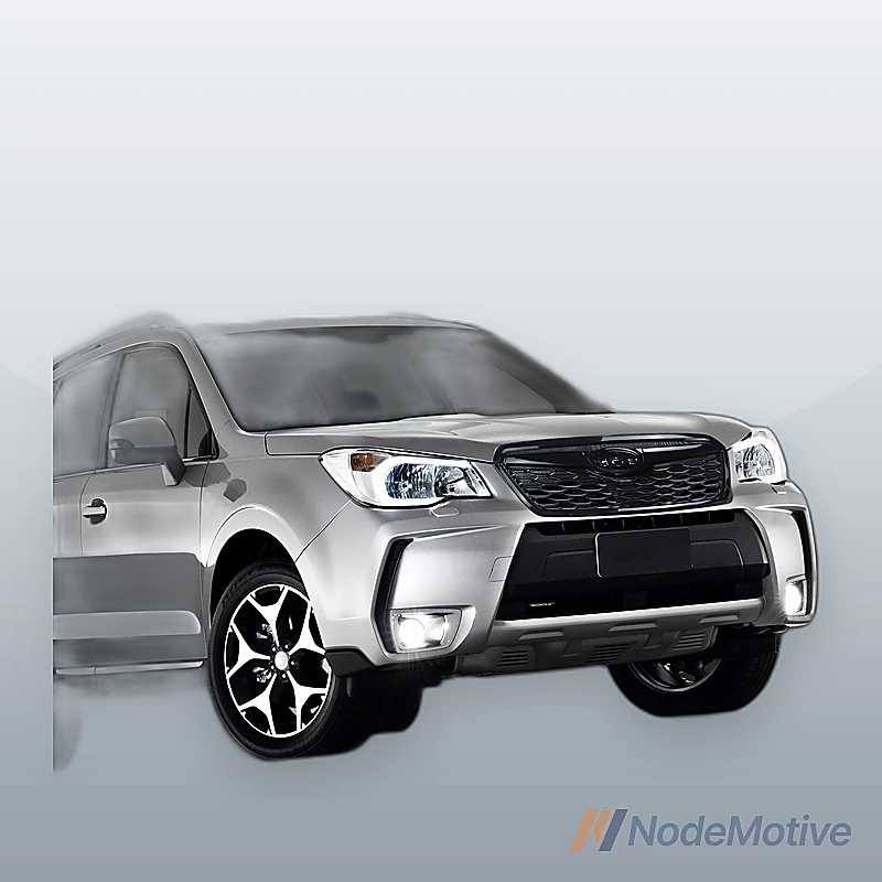 Front Grill for 2019-2021 Subaru Forester Gloss Black w/Camera Hole