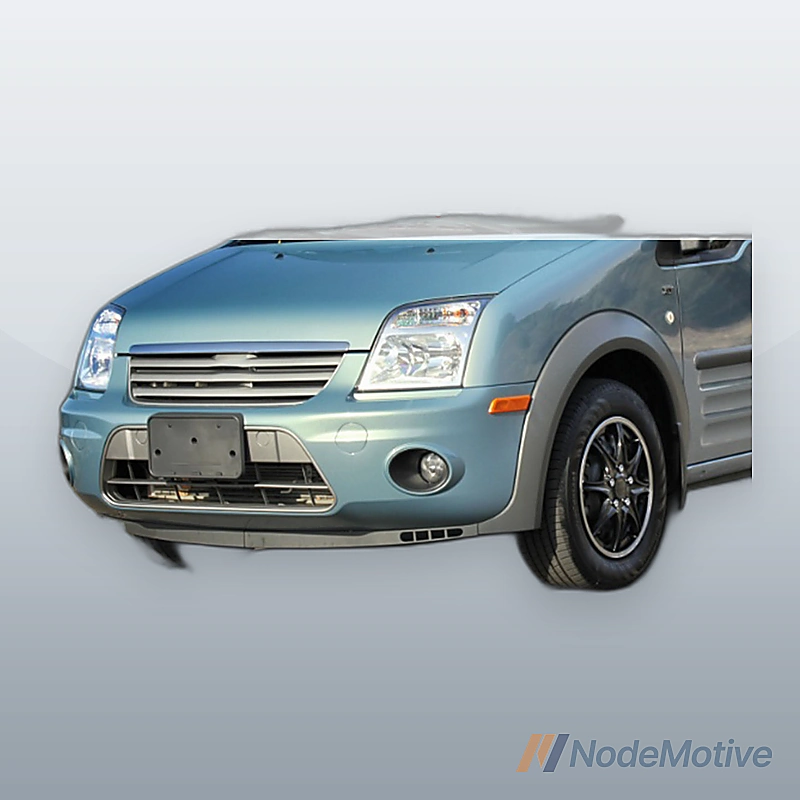 Front Bumper Plastic For 2010-2013 Ford Transit Connect W/Fog Light Holes