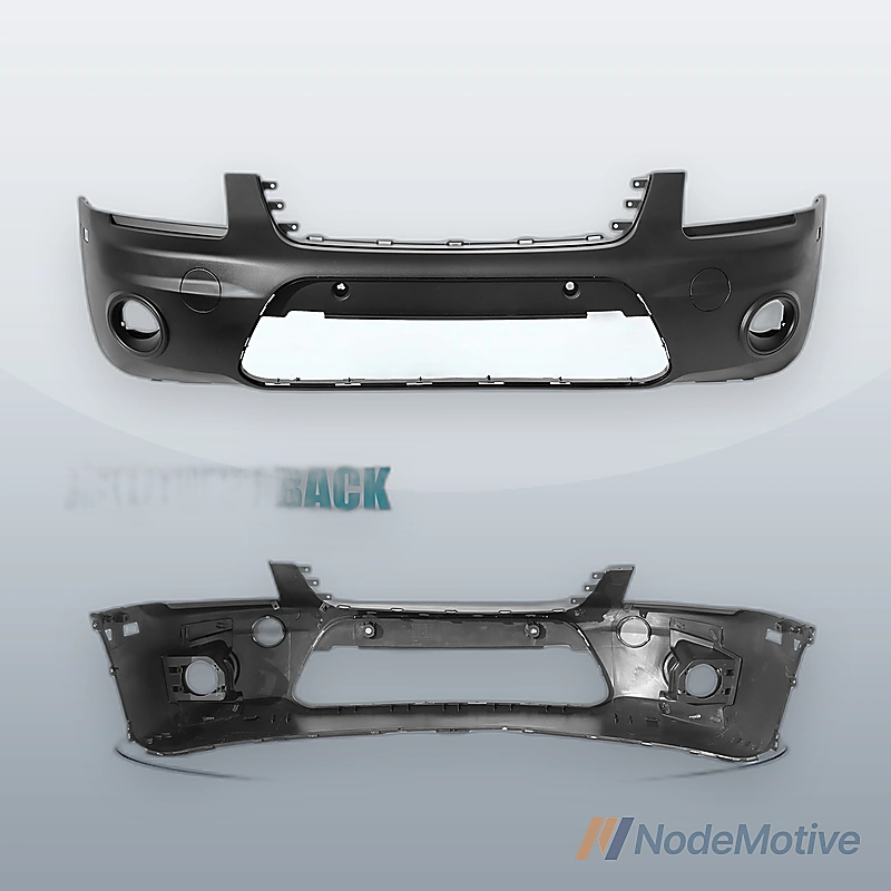 Front Bumper Plastic For 2010-2013 Ford Transit Connect W/Fog Light Holes